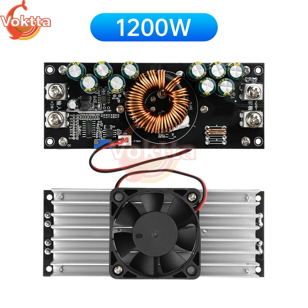 Módulo Convertidor Buck DC-DC 1500W 50A / 1200W 30A Step-Down 15V-90V a 2.5V-72V Regulador Voltaje