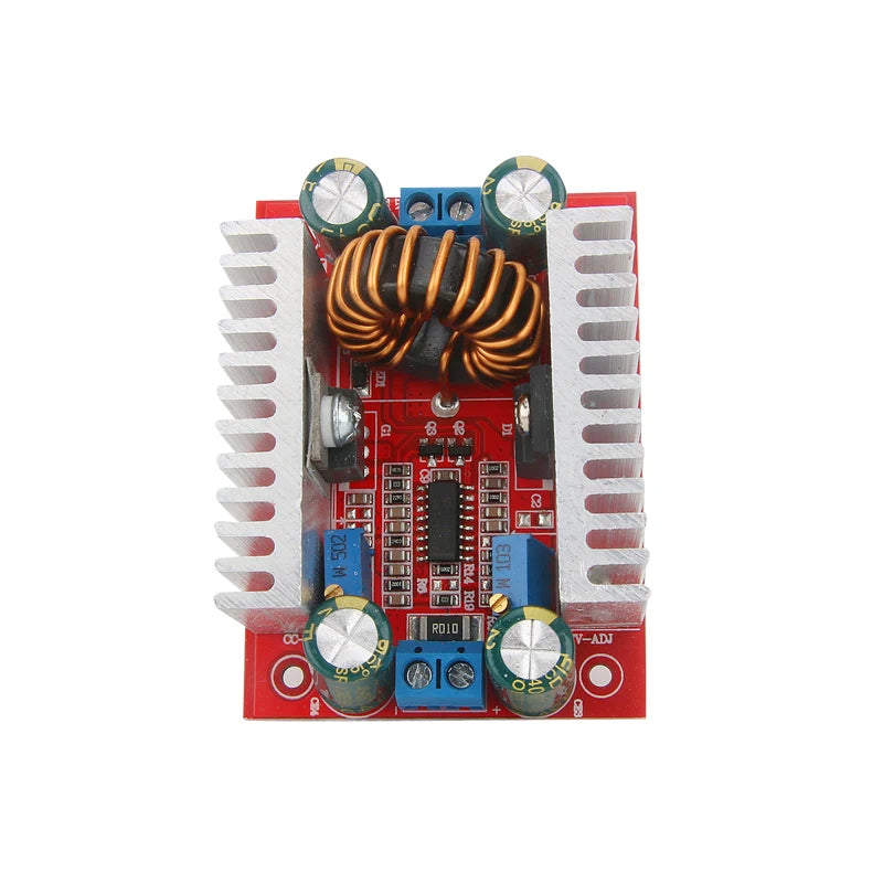 Módulo Convertidor Boost DC-DC 400W 15A Step-Up Corriente Constante Driver LED 8.5-50V a 10-60V
