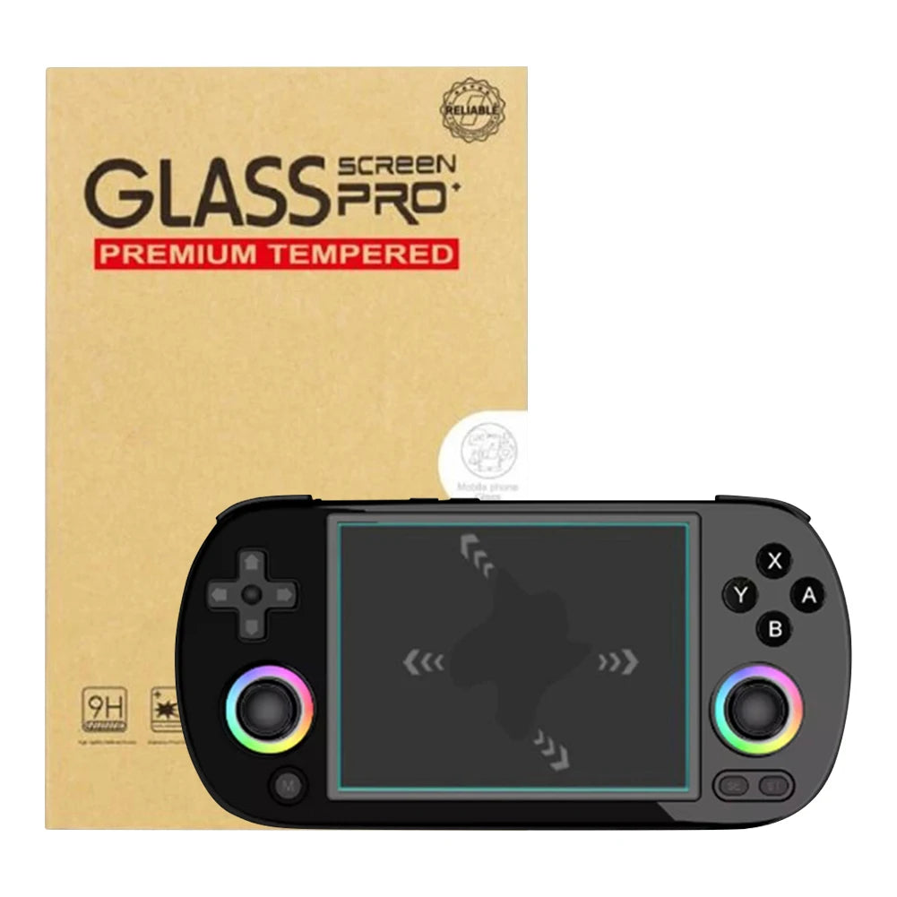 Set Estuche Transporte Rígido + Protector Pantalla para Consola Videojuegos Anbernic RG40XX H (Accesorios)