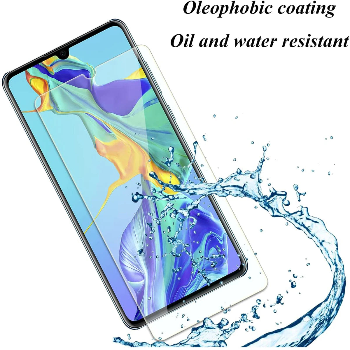 2/4Pcs HD Tempered Glass For Huawei P30 Lite 9H Screen Protector Film