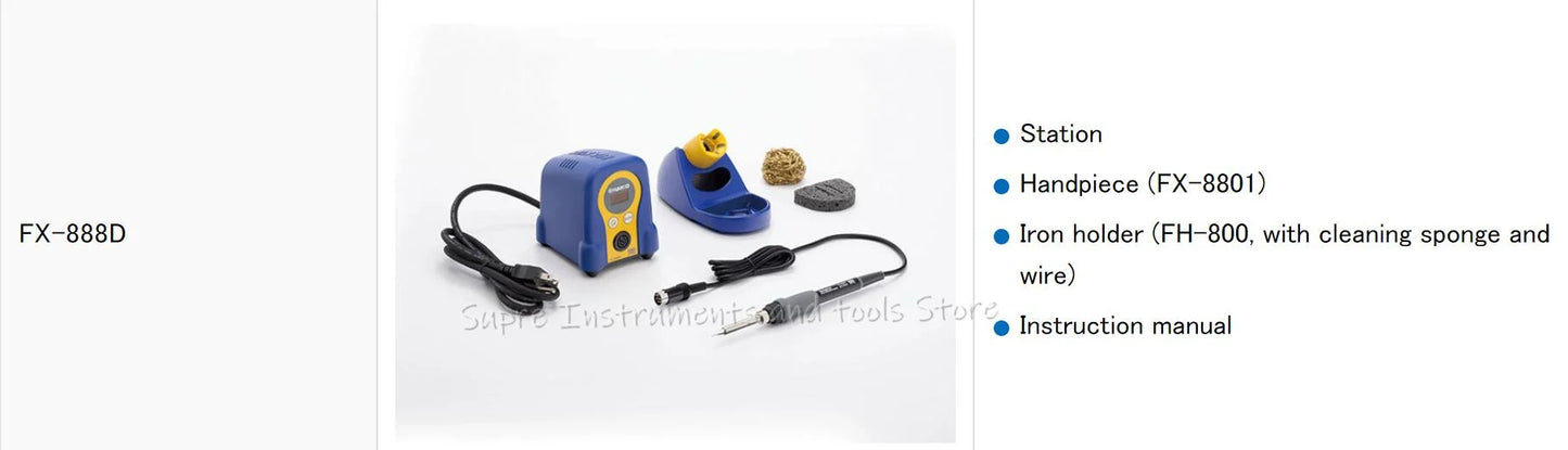 Original HAKKO FX-888D Digital Soldering Station FX888D 220V