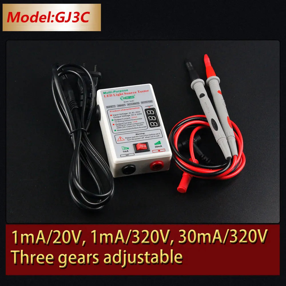 Tester LED y Backlight TV (0-320V) - Herramienta Reparación Pantallas Sin Desmontar