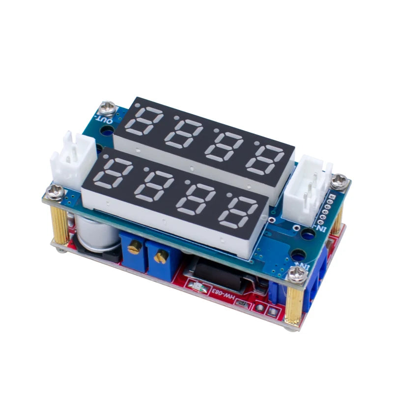 Módulo Cargador Batería Litio CC/CV 5A/12A DC-DC Step-Down con Indicador LED
