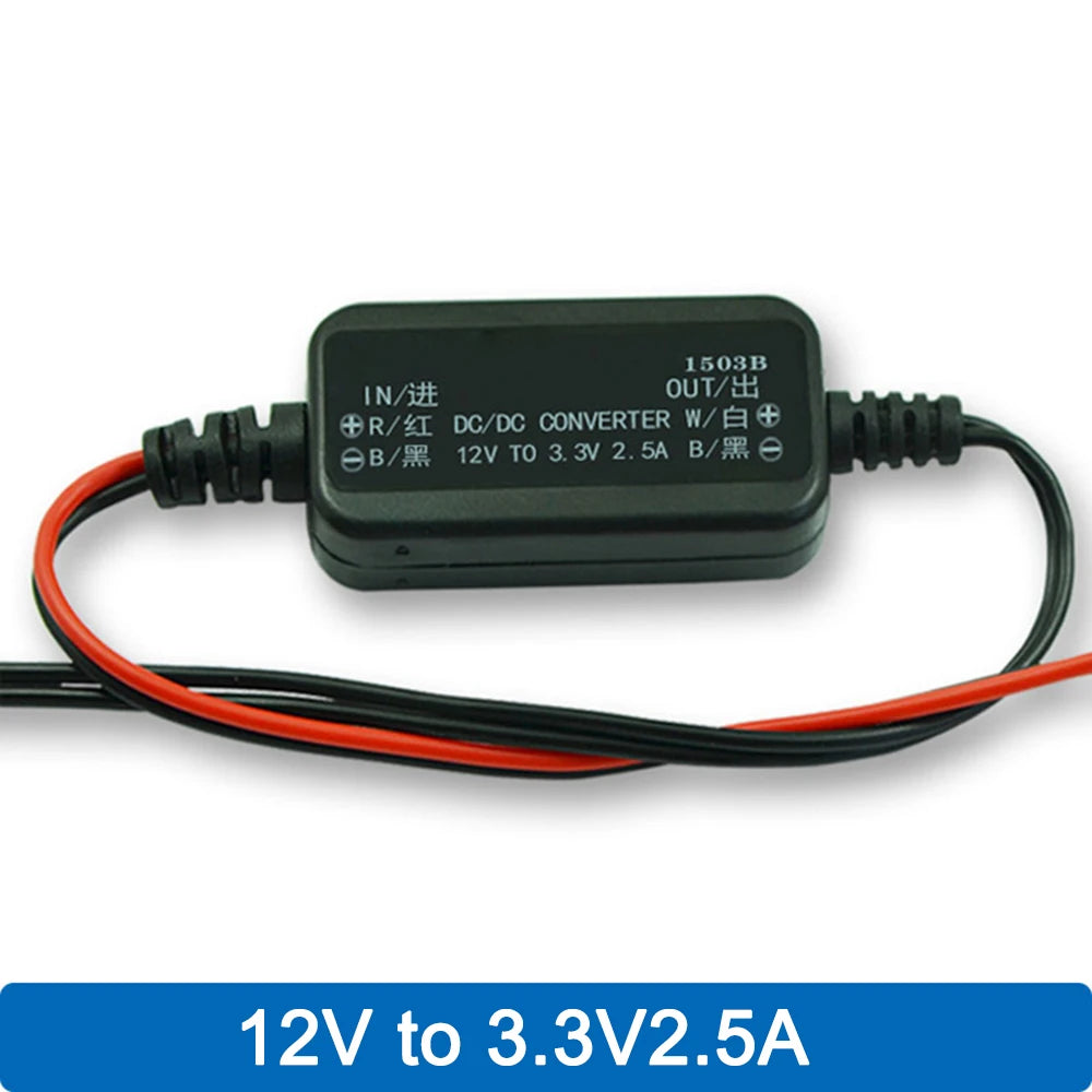 Módulo Convertidor Buck DC 12V a 3.3V/4.2V/5V/6V/7.5V/9V Step-Down No Aislado con Protección