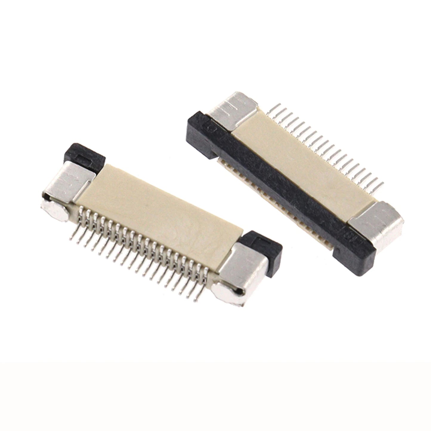 10pcs 0.5mm Pitch FPC Flat Flexible Cable FFC Connector 4P 5 6 8 9 10 12 14 16 20 22 24 30 32 34 40 45 50 60 Pin Top Contact SMT