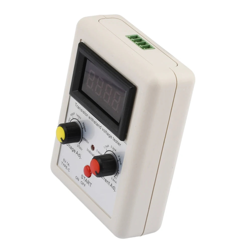Tester Digital Transistores - Medidor Resistencia, Capacitancia, MOS, Diodo, Triodo