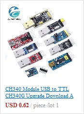 Kit Programador USB CH341 Original 24/25 Series EEPROM Flash BIOS + Clip Test SOIC8/SOP8