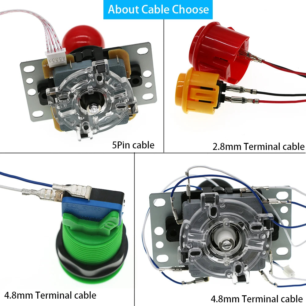 Placa Encoder USB Zero Delay para Joystick Controladora Juego Lucha compatible Raspberry Pi/PC/PS3/Switch/Android (DIY Arcade Neo Geo)