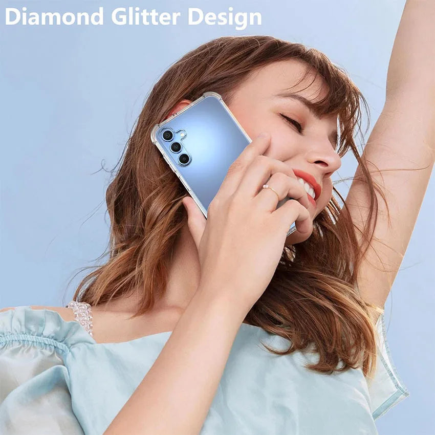Funda Carcasa Silicona Suave Transparente Anti-Golpes para Samsung Galaxy A04/A05/A05S/A14/A24/A35/A50-A55 5G