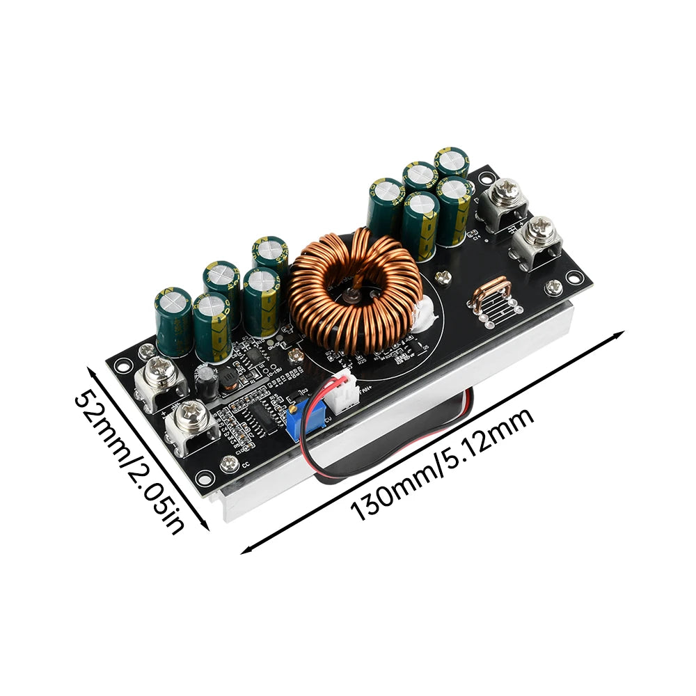 Módulo Convertidor Buck DC-DC 1500W 50A / 1200W 30A Step-Down 15V-90V a 2.5V-72V Regulador Voltaje
