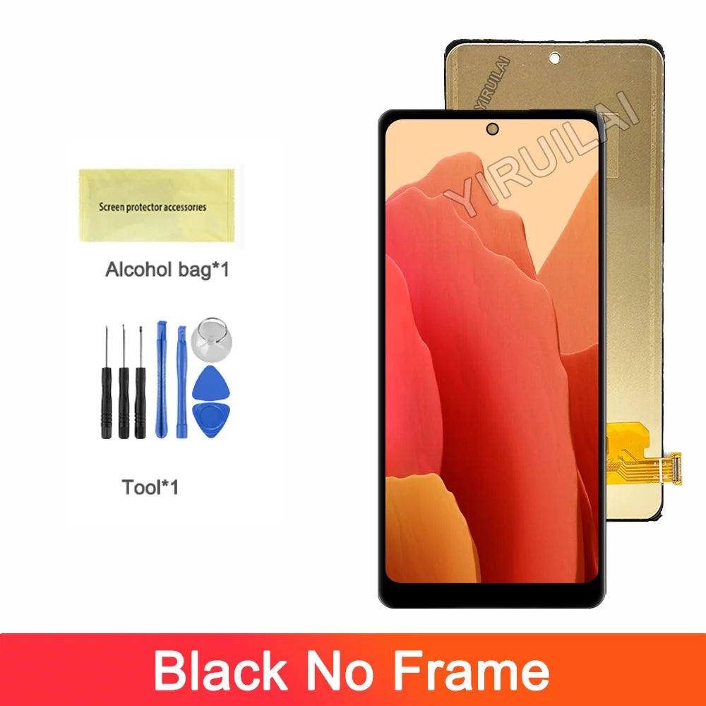 TFT S20FE LCD para Samsung S20 FE pantalla LCD SM-G781 G7810 G781U G781B con marco de pantalla táctil reemplazo del ensamblaje del digitalizador