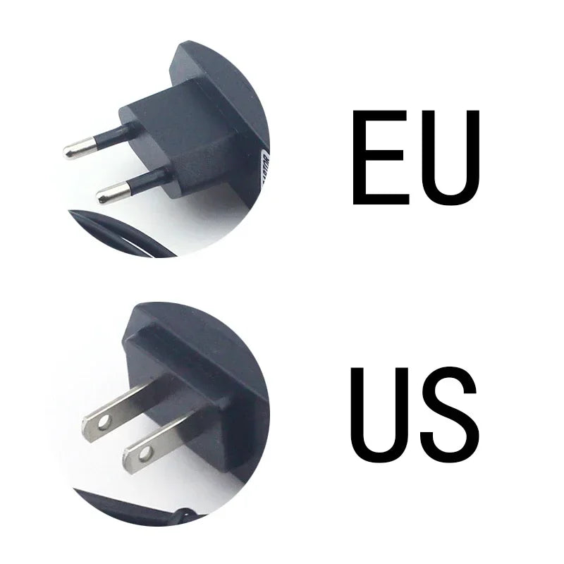 Adaptador Fuente Alimentación Universal AC 110-240V a DC 3V/5V/6V/9V/12V/15V/24V (0.5A-8A) Cargador Enchufe EU/US para Tira LED
