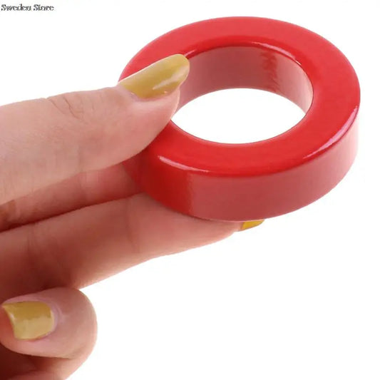 Núcleo Toroide Polvo Hierro T130-2 / T200-2 / T157-2 Rojo Baja Permeabilidad - Varios Tamaños