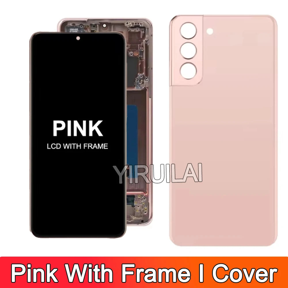 Pantalla Amoled S21 Plus, para Samsung Galaxy S21 Plus pantalla LCD G996B G996B/DS G996U digitalizador táctil reemplazar montaje con marco