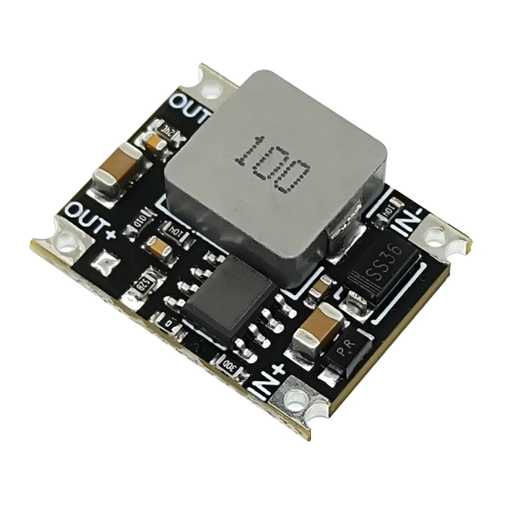 Mini Módulo Convertidor Buck DC-DC 3A 6V-40V a 5V/9V/12V/24V Step-Down Regulador Voltaje PCB