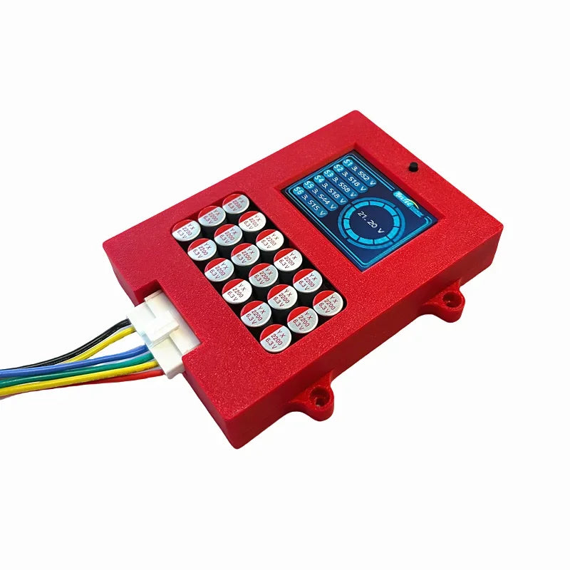 Balanceador Activo Baterías Heltec (4S/6S/8S, 5A) con Pantalla Voltaje - Herramienta LiPo/LiFePO4/NCM/LFP