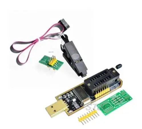Kit Clip Test SOIC8/SOP8 para Programador USB CH341 EEPROM/Flash 93Cxx/25Cxx/24Cxx