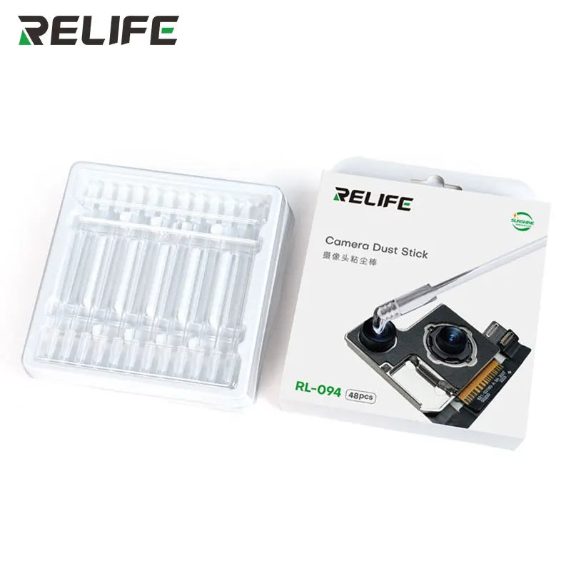 RELIFE RL-094 48PCS Camera Lens Cleaner Stick Synthetic Resin Gel Stick for iPhone Android Camera Lens Dust No damage The Chip