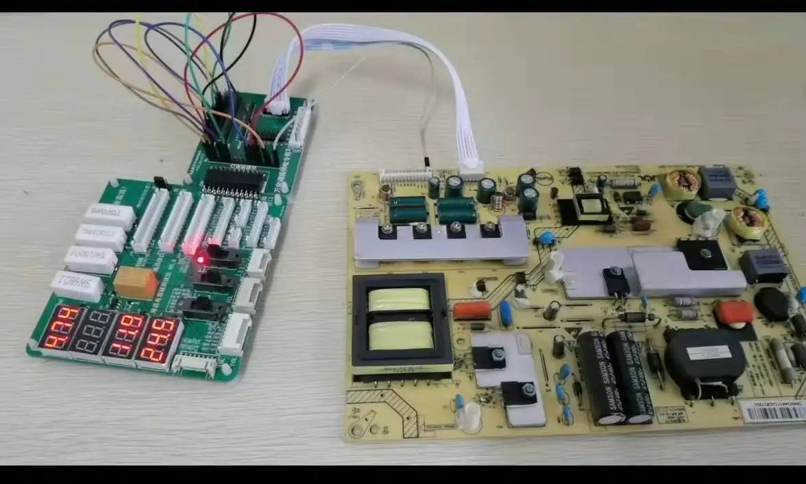 Tester Fuente Alimentación TV LCD Multifunción - Control Analógico Motherboard, Display Digital
