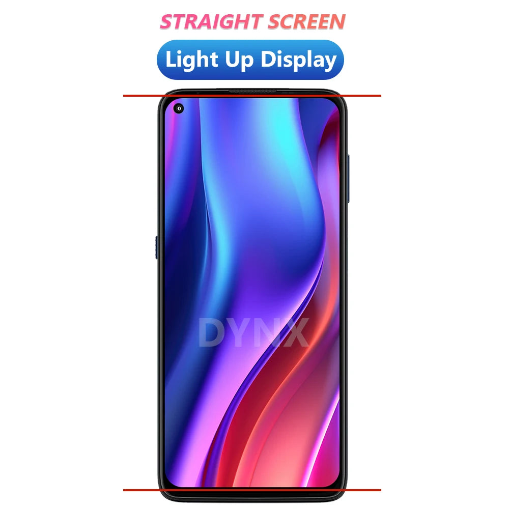 6.81"For Motorola Moto G9 Plus XT2087-1 LCD Display With Frame Touch Panel Digiziter Assembly For Moto G9 Plus Screen Replacemen