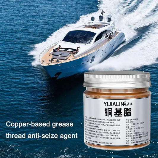 Grasa Cobre Anti-Adherente 100ml para Roscas/Frenos Automotrices (Agente Anti-Agarrotamiento) Herramienta Mantenimiento