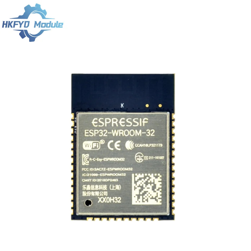 Módulo WiFi+Bluetooth ESP32-WROOM-32D/32U/32E/32UE/WROVER-B/IB para Automatización Hogar Inteligente Arduino DIY