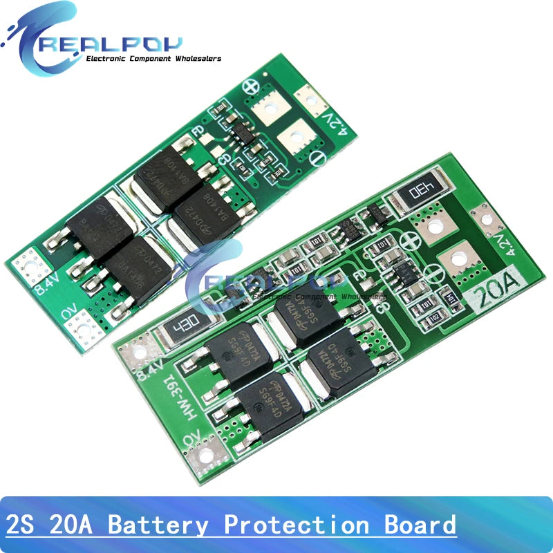 2S 2A 3A 4A 5A 8A 10A 13A 20A 7.4V 8.4V Li-ion 18650 Lithium battery protection board / BMS board Standard / Balance