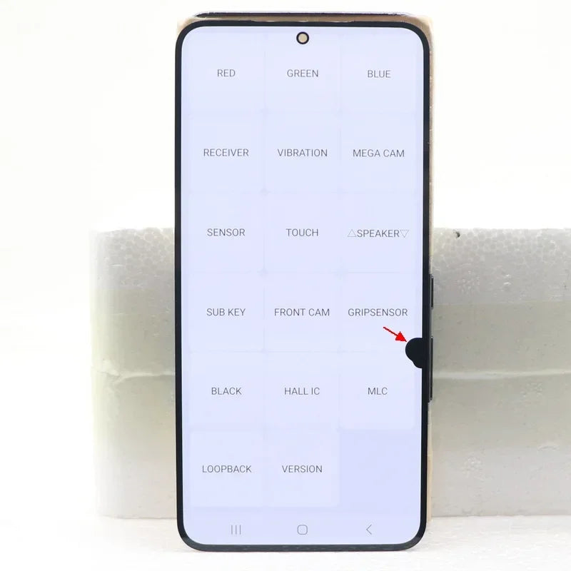 Pantalla Super AMOLED con Digitalizador Táctil para Samsung Galaxy S23 5G (S911F/S911U/S911B/DS) (Con Defecto Estético)