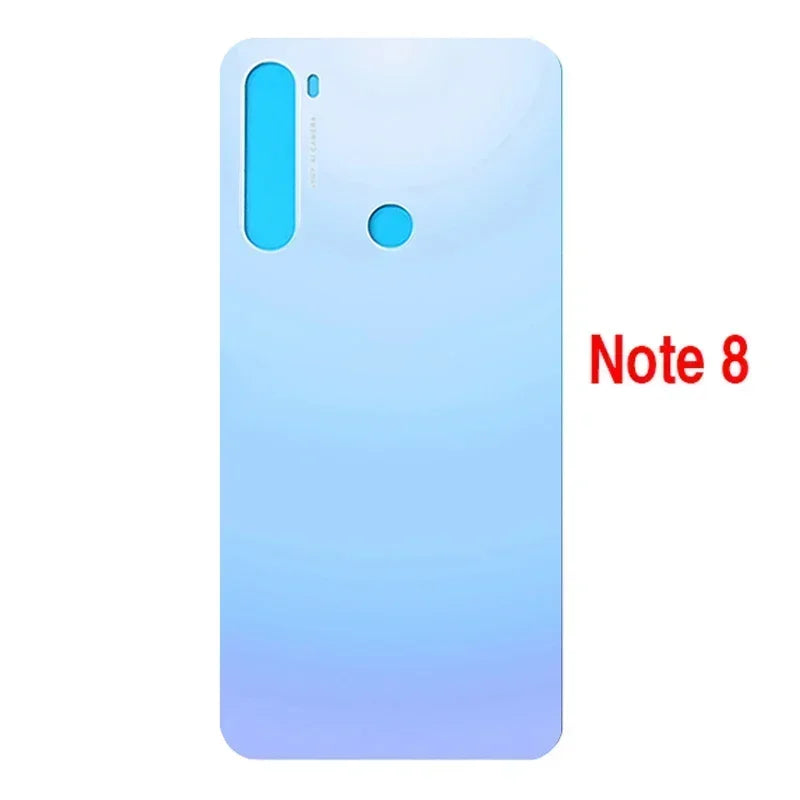 Tapa Trasera Batería Panel Vidrio 3D Carcasa con Adhesivo para Xiaomi Redmi Note 8 / Note 8 Pro (Reemplazo)