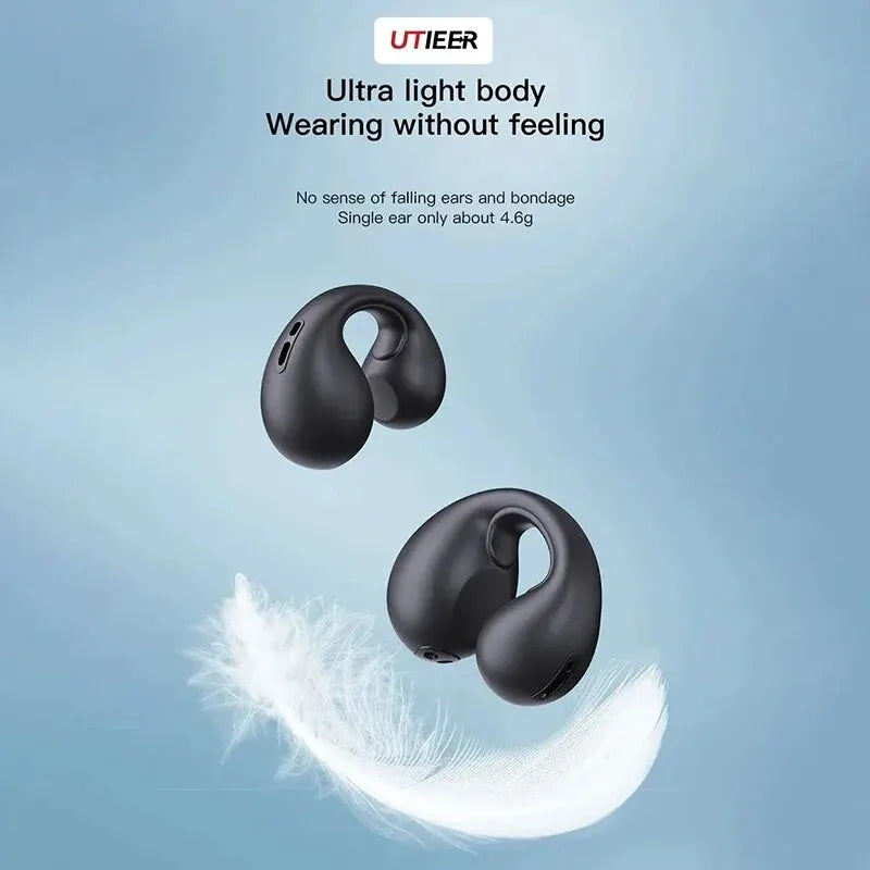 Auricular Bluetooth Inalámbrico SG50 Clip-On (Audio Alta Definición) Deportivo para Correr/Yoga (Unisex)