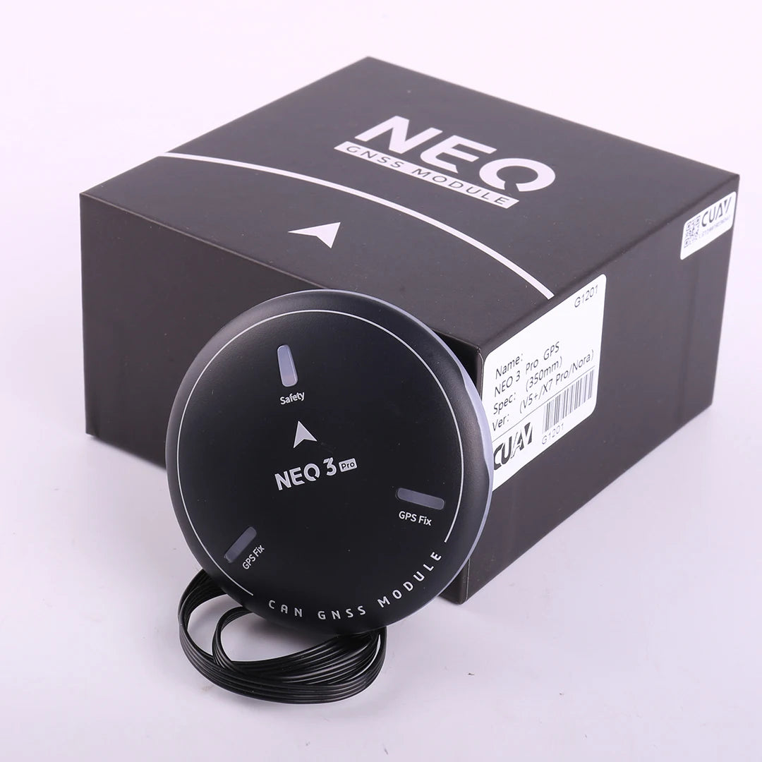 Módulo GNSS GPS CUAV NEO 3 PRO (U-blox M9N) para Controladora Vuelo PIX/Pixhawk (Soporta Ardupilot/PX4)
