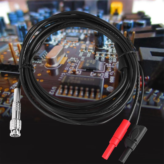 Cable Prueba Automotriz Hantek HT30A (3 Metros) - Línea Testeo BNC a Banana Alta Resistencia