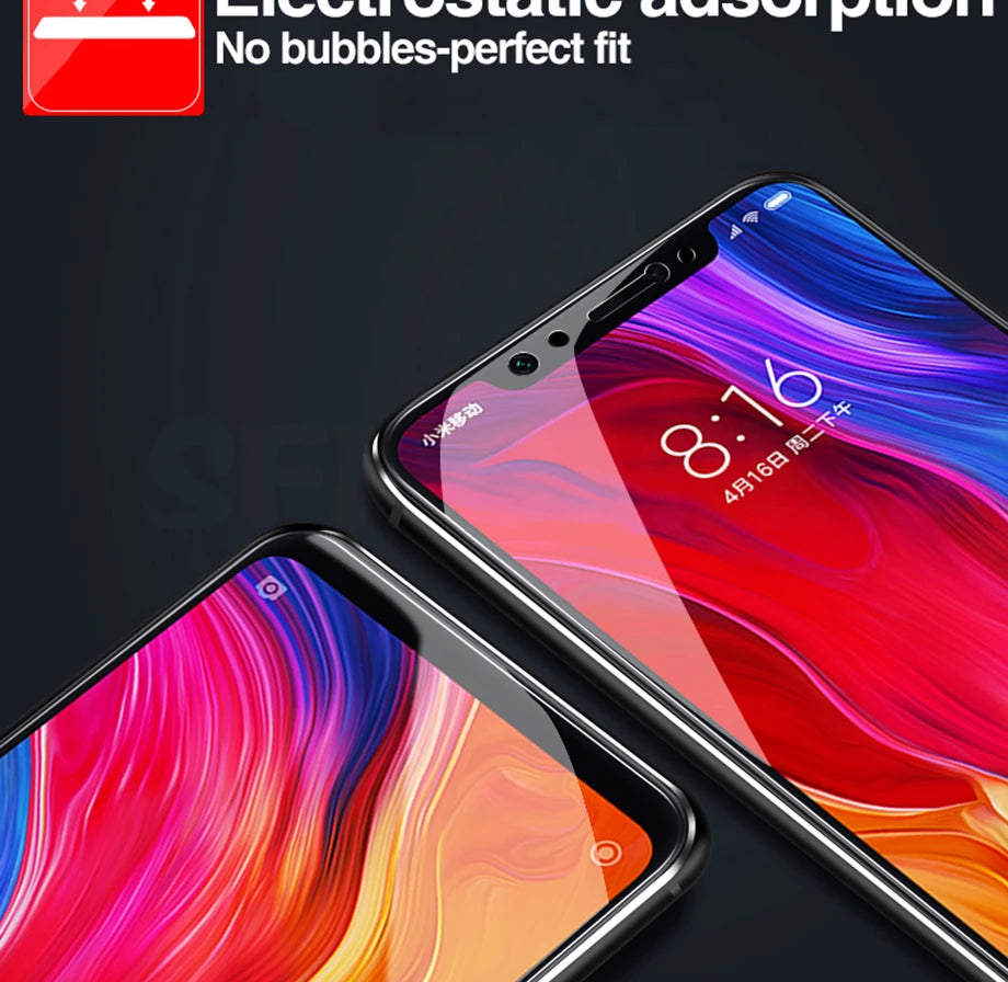 Protector Pantalla Cristal Templado HD para Xiaomi Redmi Note 9-13 Pro/10S/11S / Poco X3 Pro-X6/F3-F5 (Pack 5 Unidades)