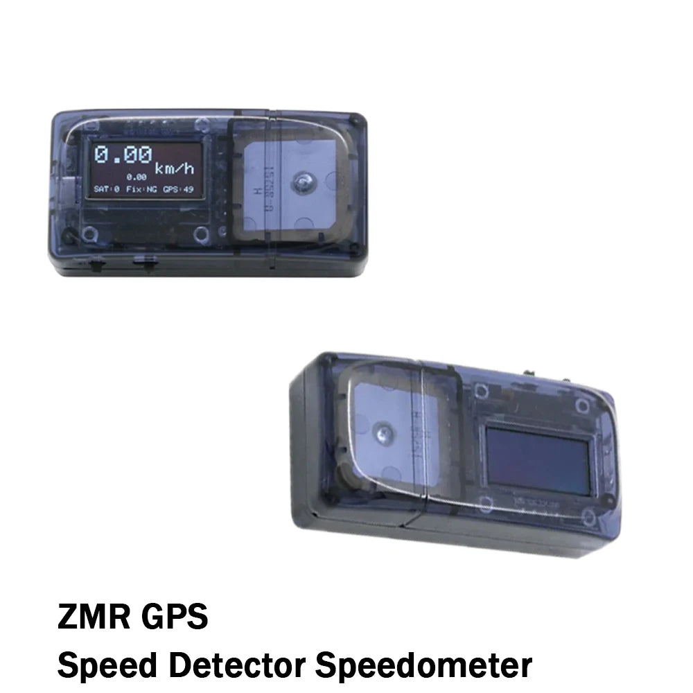 Detector Velocidad GPS ZMR (Speedometer) con Batería LiPo Integrada para Aviones RC / Drones FPV Racing Freestyle