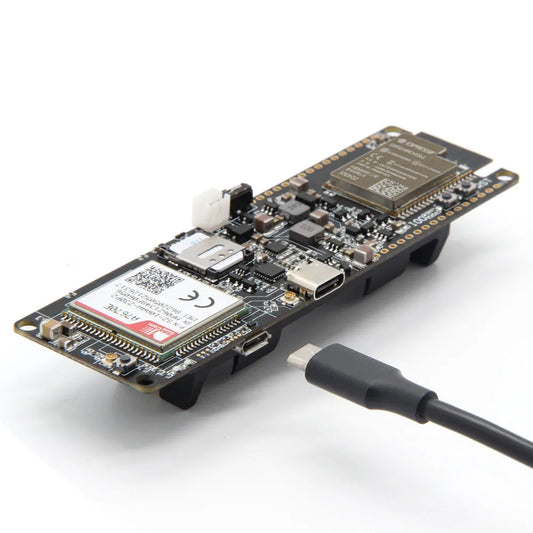 Placa Desarrollo LILYGO TTGO T-A7670G/E/SA R2 (4G LTE CAT1, ESP32) con Módulo SIM, Soporte GSM/GPRS/EDGE, TF Card