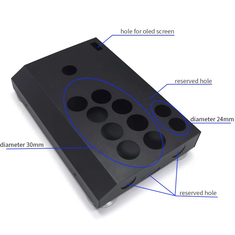 Gabinete / Caja Madera Vacía para Máquina Arcade DIY (Instalar Joystick/Botones) Juegos Retro