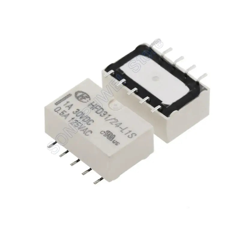 Relé Señal HFD31 SMD/DIP 10-Pin 0.5A 125VAC - Voltajes (5V/12V/24V DC) - Lote 10 Piezas