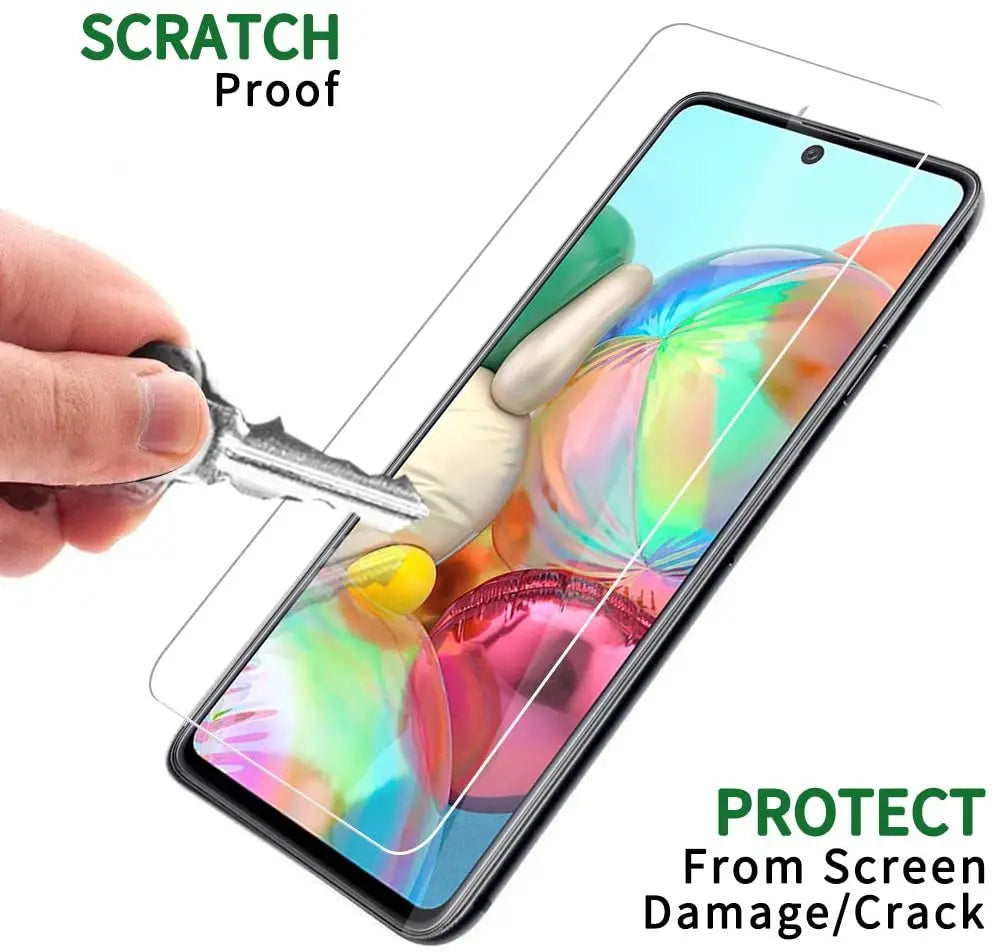 Protector Pantalla Cristal Templado para Samsung Galaxy A51 4G/5G (Pack 3 Unidades)