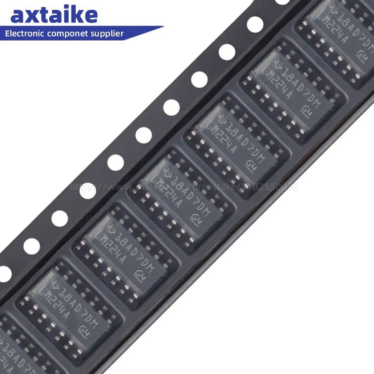 Lote 10 Pcs Amplificador Operacional Quad LM224ADR / LM224A (LM224) SOIC-14 SMD