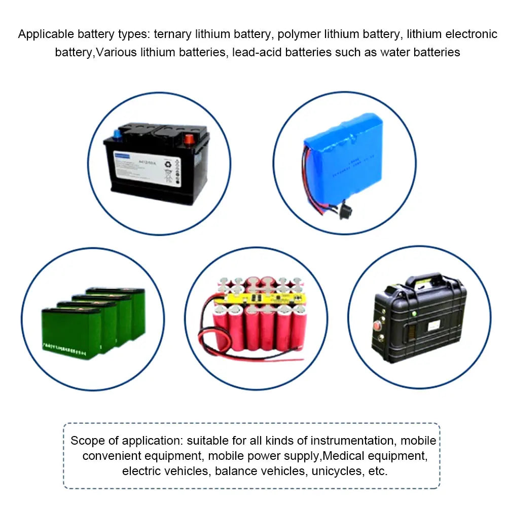 Indicador Capacidad Batería LED (1S-13S) - Tester Carga Plomo-Ácido/Litio (Li-Po/Li-ion) 12V/24V/48V