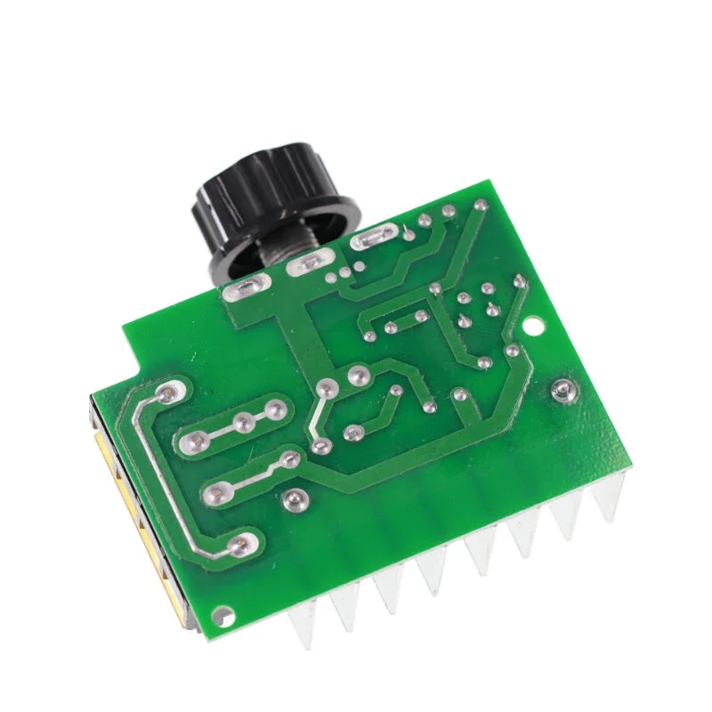 Controlador Velocidad Motor AC 110V/220V 2000W/4000W SCR Regulador Voltaje Dimmer Termostato Alta Potencia