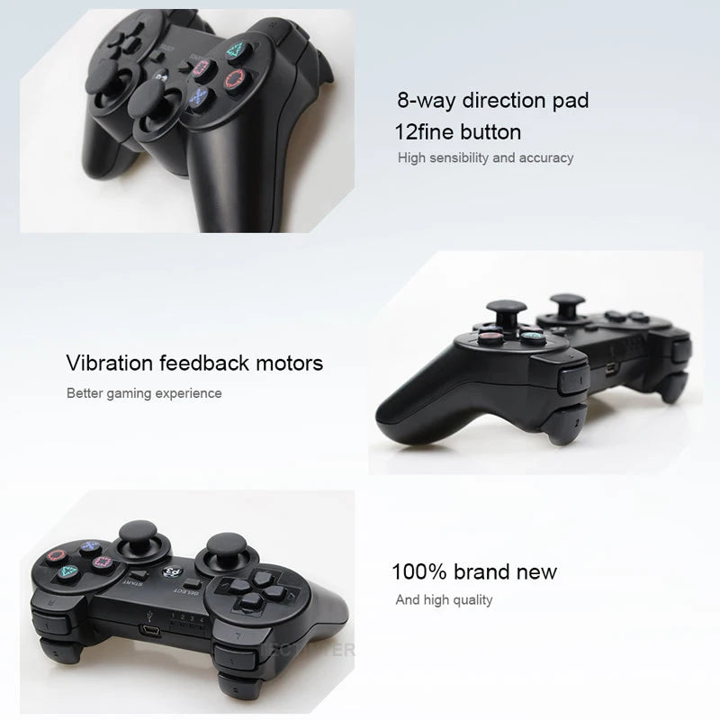 Control Inalámbrico Bluetooth para Consola Sony PS3 / PC (Joystick Gamepad)