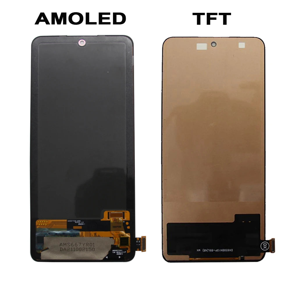 AMOLED LCD For Xiaomi Poco X4 Pro 5G LCD Display Touch Screen Digitizer Assembly For Xiaomi Redmi Note 11E Pro LCD 2201116PG