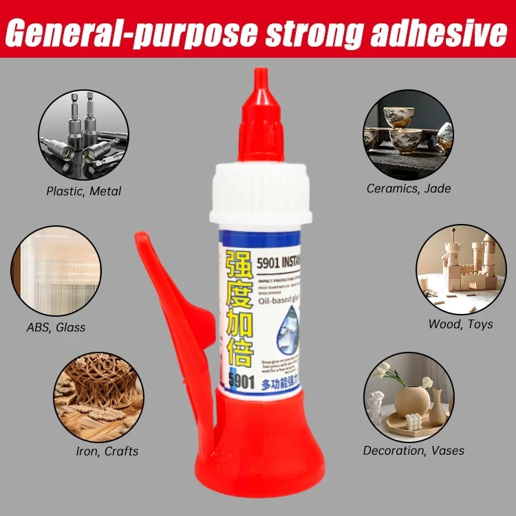 Adhesivo Soldadura Fuerte Universal 50g Reparación Rápida (Pegamento Sellador Fijación Azulejos/Metal)