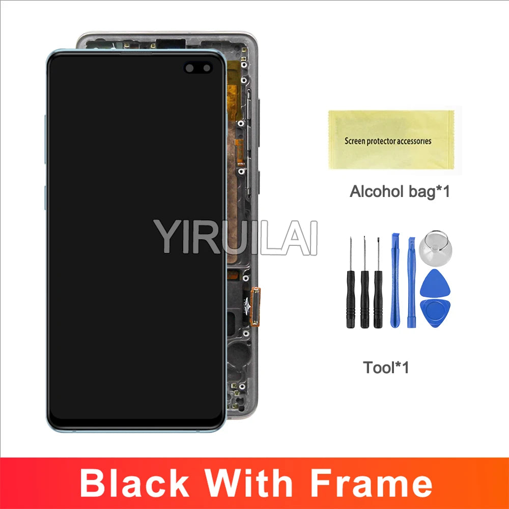 Pantalla TFT LCD con Marco y Digitalizador Táctil para Samsung Galaxy S10 Plus (G9750/G975F) (Reemplazo)