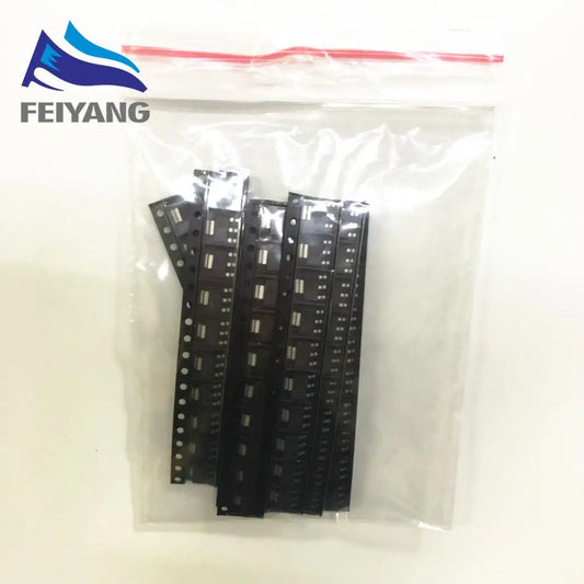 Kit Reguladores Voltaje AMS1117 (7 Valores: 1.2V-5V, ADJ) SOT-223 - Lote 70 Pcs (10 Pcs/Valor)