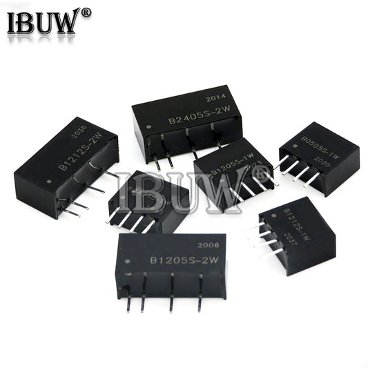 Módulo Fuente Alimentación Aislada Regulada DC-DC 1W/2W/3W (B1205S-B1224S, B1503S/B1505S)