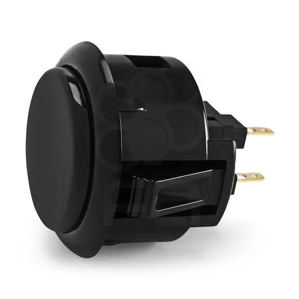 Botón Pulsador Arcade Sanwa OBSF-30 / OBSF-24 (24mm/30mm) Switch Reemplazo Nintendo/MAME/Raspberry Pi (1 Unidad)