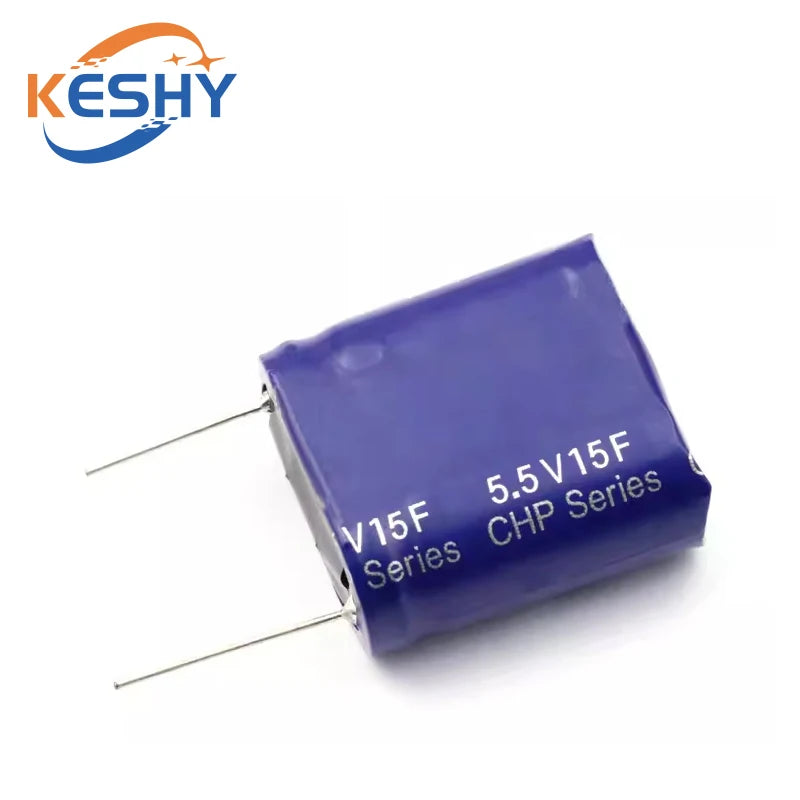 Supercapacitor Farad Tipo Combinación (0.22F-50F, 5.5V) - Unidad (Especificar Valor)