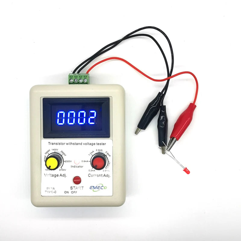 Tester Capacidad Voltaje DIY (IGBT, Diodo, Triodo, MOV, MOS) - Reparación Backlight LED con Display